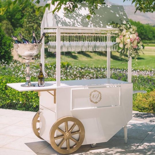 Chicago Champagne Cart