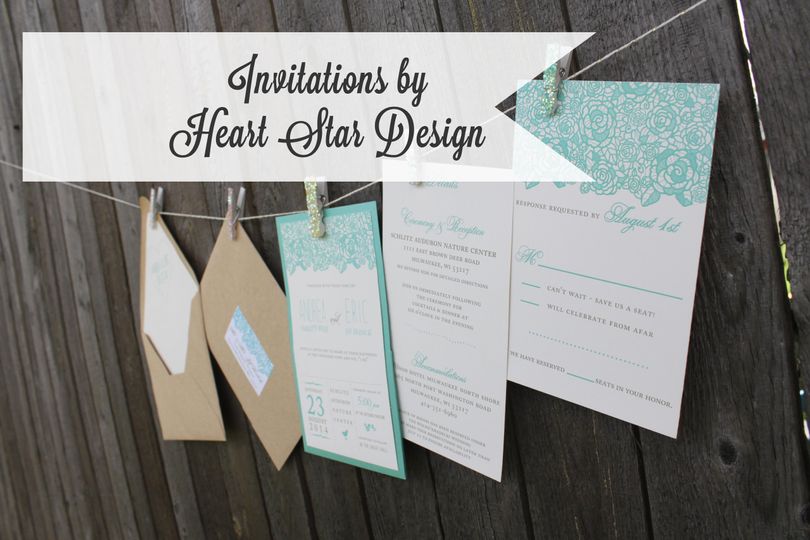 Heart Star Design