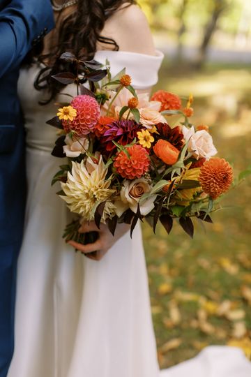 Twin Dahlias