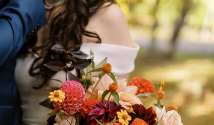 Twin Dahlias