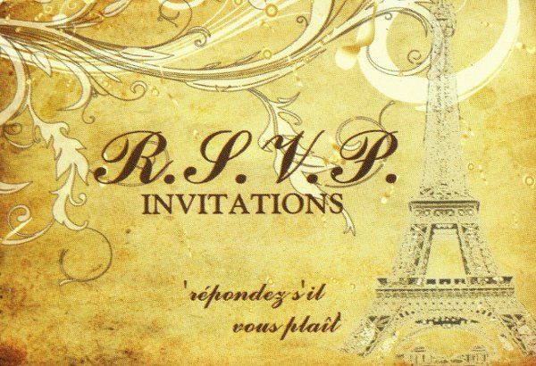 R.S.V.P. Invitations