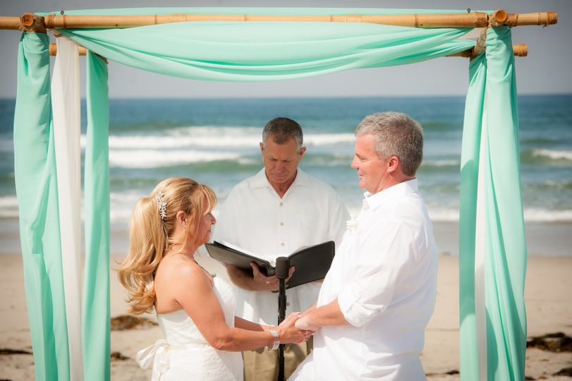 Seaside Beach Wedding San Diego Officiant San Diego Ca