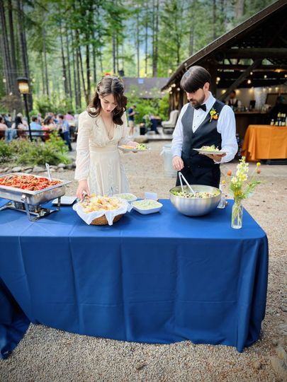 the (vegan) caterer