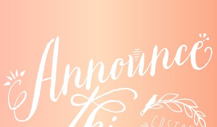 Announce This! Wedding Stationery & Custom Designs