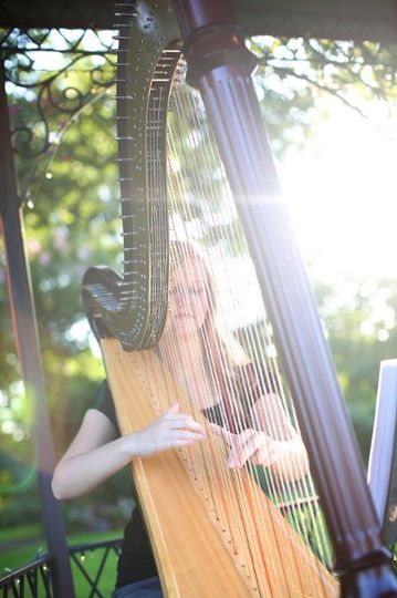 Lydia Covey, Harpist