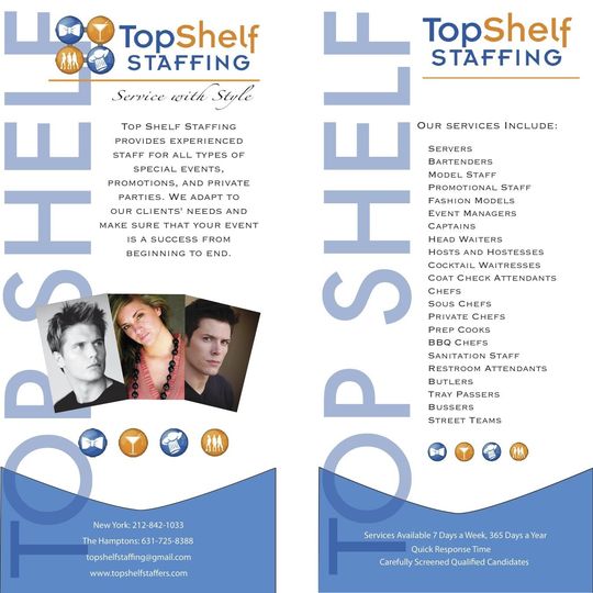 Top Shelf Staffing Catering New York Ny Weddingwire