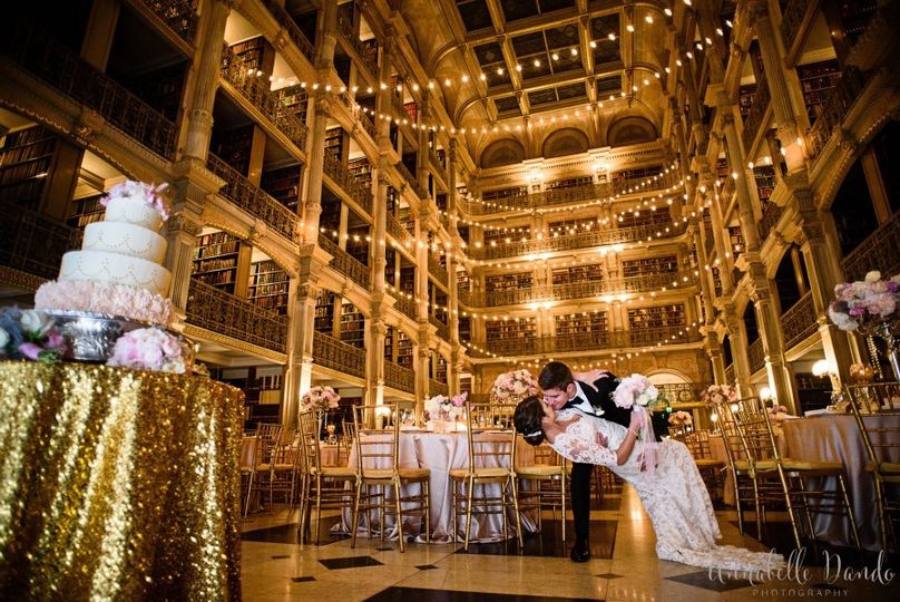 George Peabody Library Venue Baltimore Md Weddingwire