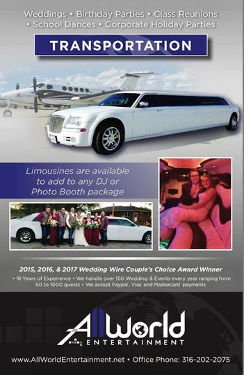 All World Entertainment Dj And Limo Service Wedding Dj View 76 Reviews And 9 Pictures