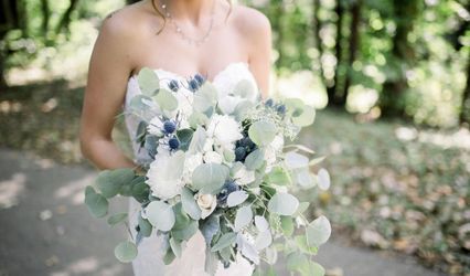 Rhinestones and Roses Floral Design