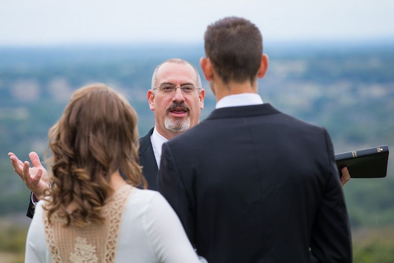 Pastor David Sweet wedding officiant