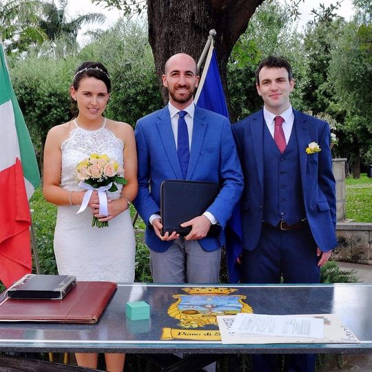 Wedding Officiant Amalfi Coast