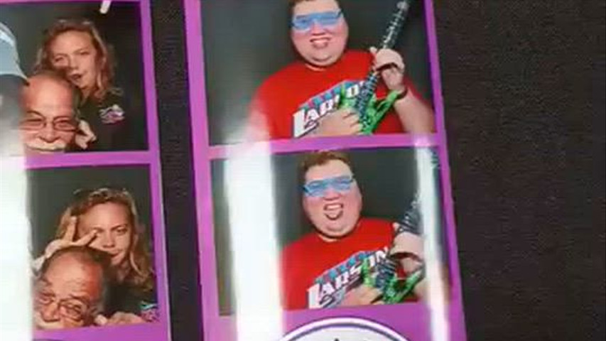 Pyramid Photo Booth Strips