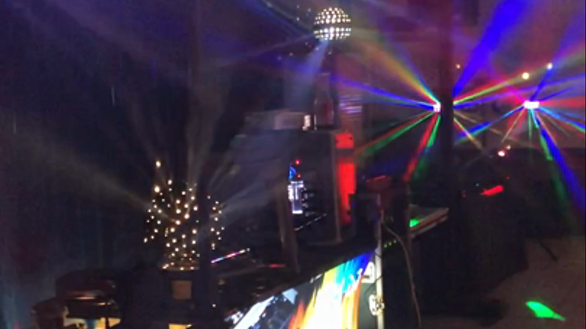 New Years Eve Dance Setup