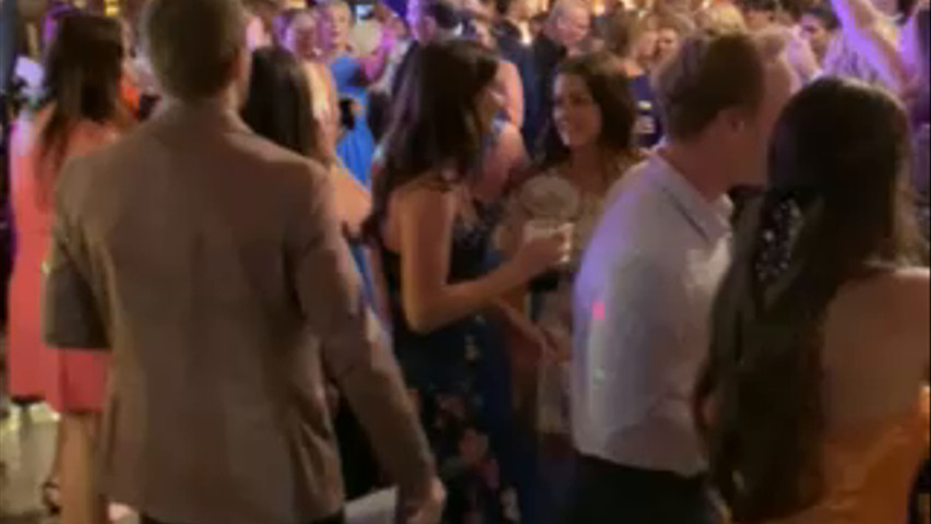 A full house and packed dance floor!