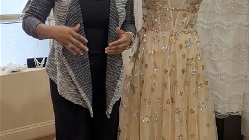 Orion A Star Gold Wedding Gown Trend 2022