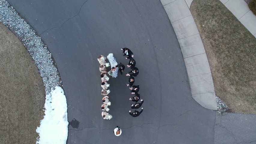 From above