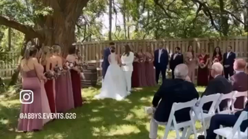 Wedding at a Winery