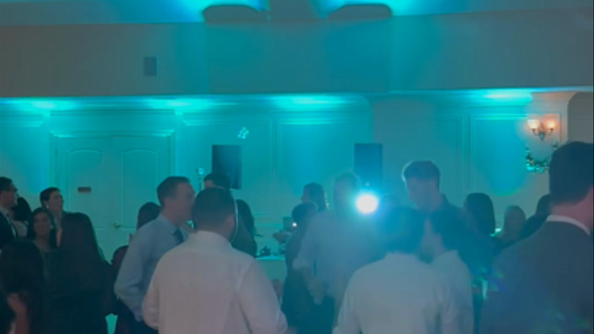 Wedding DanceFloor w/ uplighting