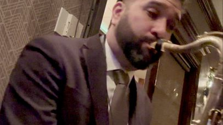 Wedding Reception Saxophone Performance