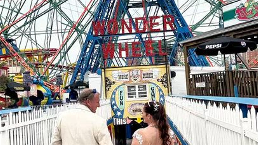 BEHIND CAMERA - Wedding at Coney Island