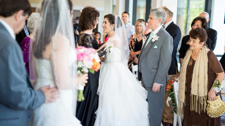 Melanie and Margaret Wedding Day