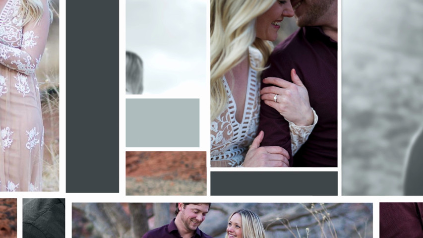 Aly and Kyle calico basin engagements