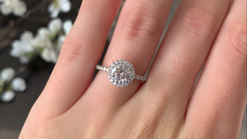 Diamond Halo Ring
