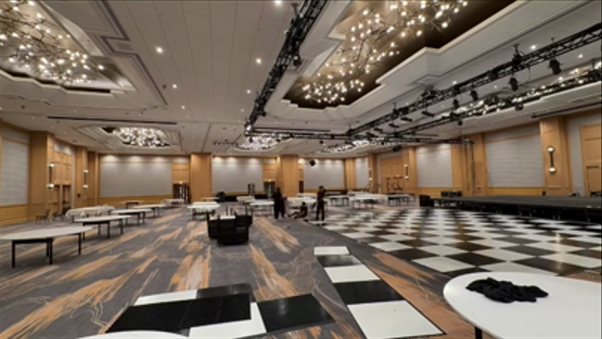 Checkered Dance Floor 