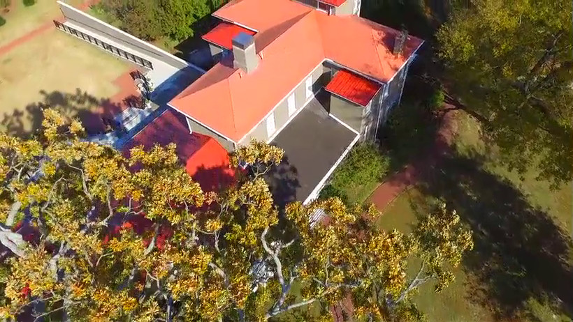 Peel Mansion Aerial