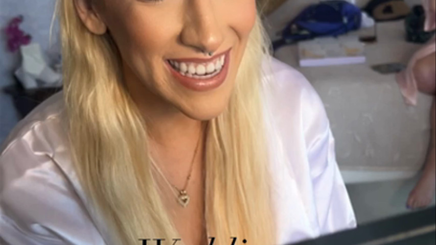 happy bride 