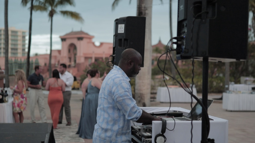DJ Furze Atlantis Wedding