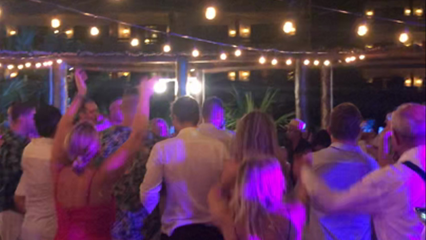 Family & friends dancing