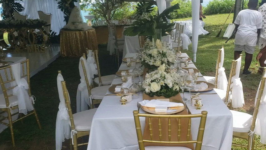 Reception set-up