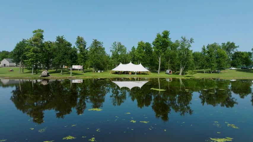 Sailcloth Tent Wedding 
