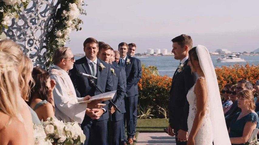 Wedding at Tom Ham's 