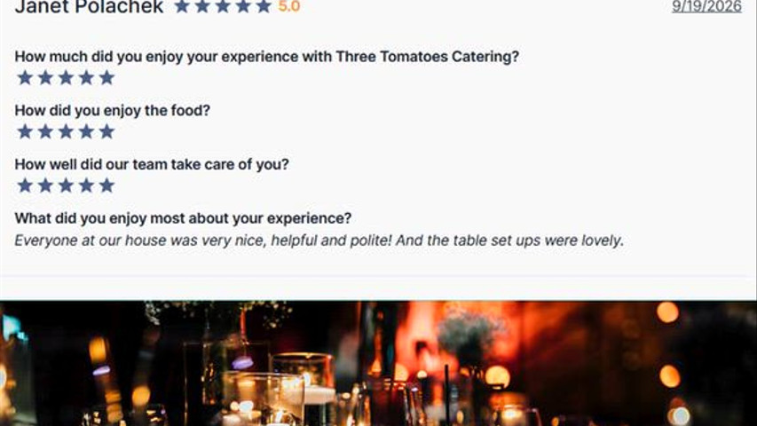 Three Tomatoes Catering