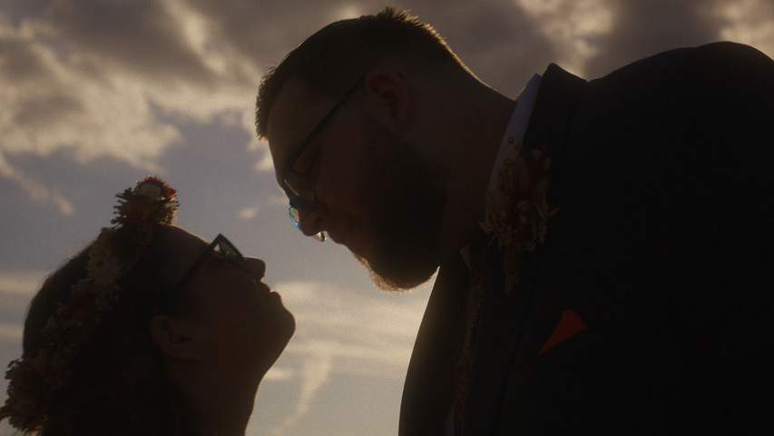 Emotional groom can't wait to marry his bride