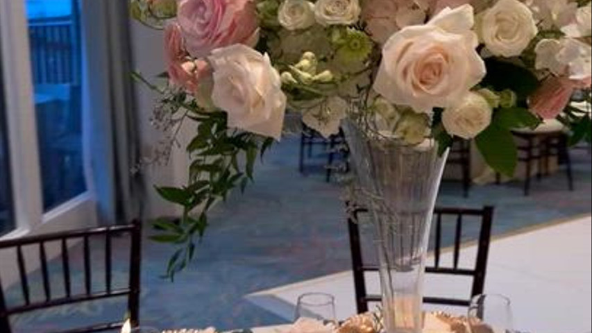 Blush wedding