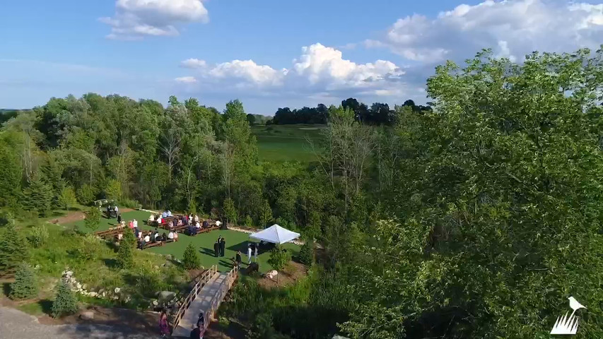 Barn's Outdoor Ceremony Site