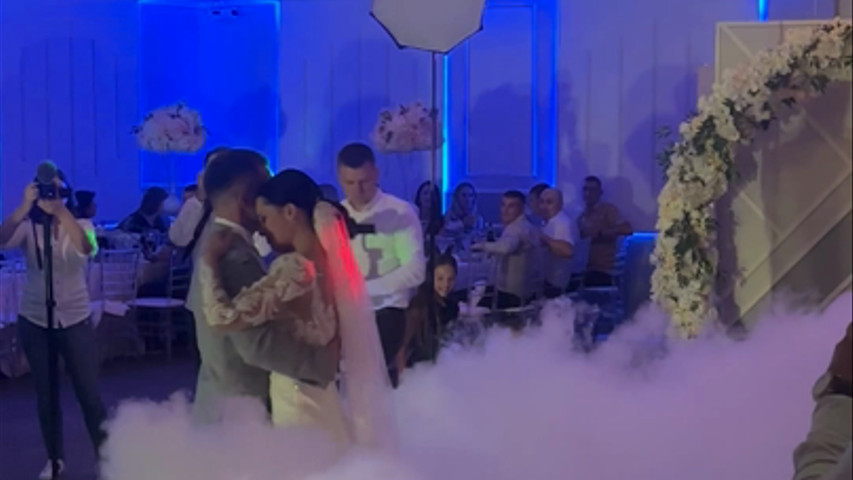 Bride and Groom First Dance
