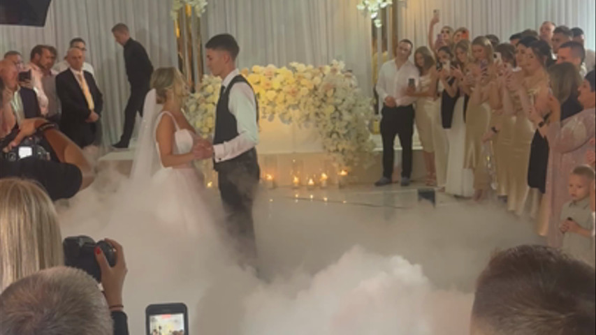 Bride and Groom First Dance