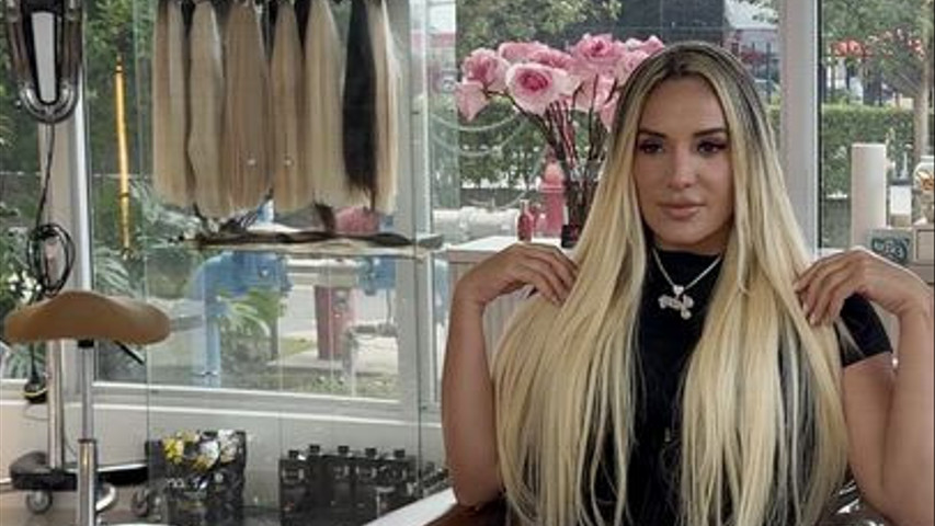 Sleek Glam Hair & Makeup Look
