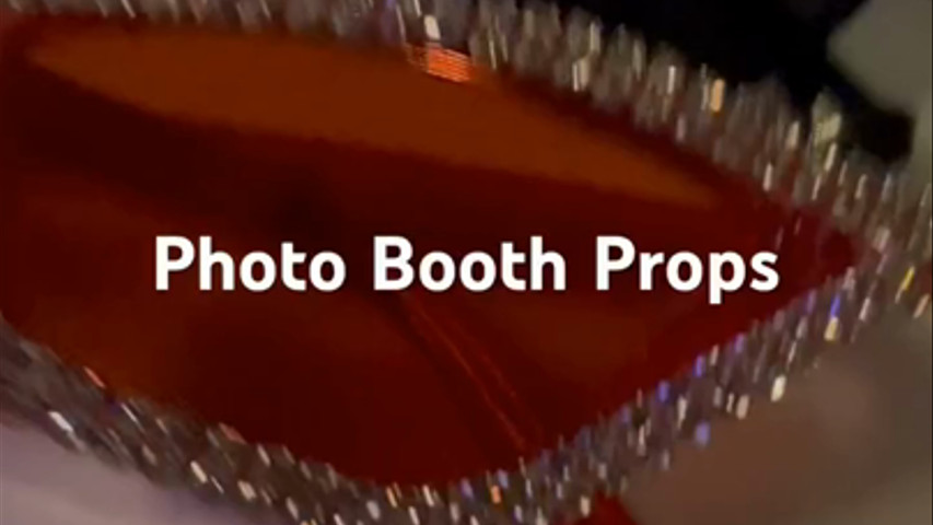 Photo Booth Props.