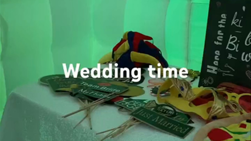 LED Inflatable Photo Booth.