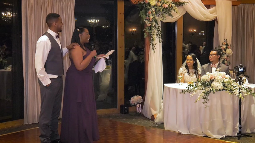 Christa &  Hayato- Edgewater Wedding