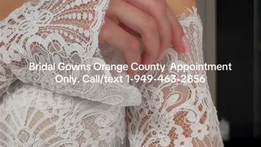 Couture Wedding Dresses Orange County Appointment Only Call/text 1-949-463-2856