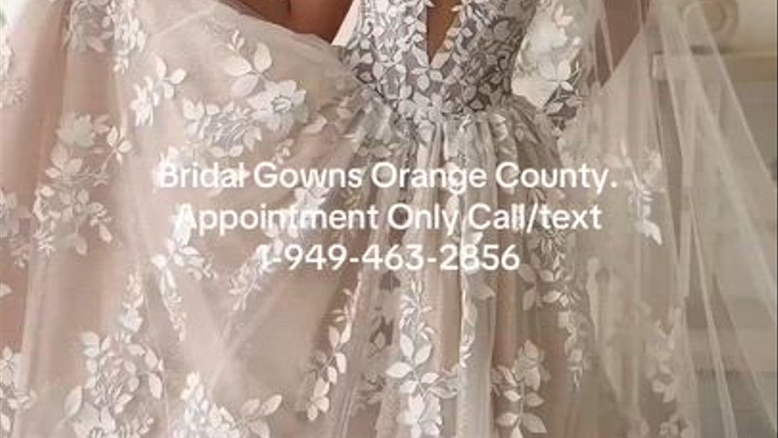 Couture Wedding Dresses Orange County Appointment Only Call/text 1-949-463-2856