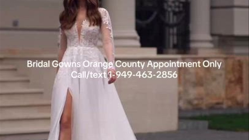 Couture Wedding Dresses Orange County Appointment Only Call/text 1-949-463-2856