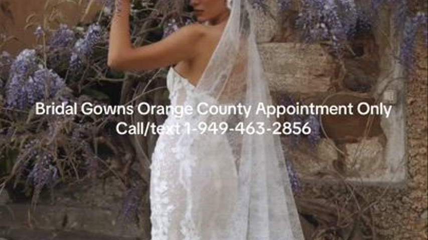 Couture Wedding Dresses Orange County Appointment Only Call/text 1-949-463-2856