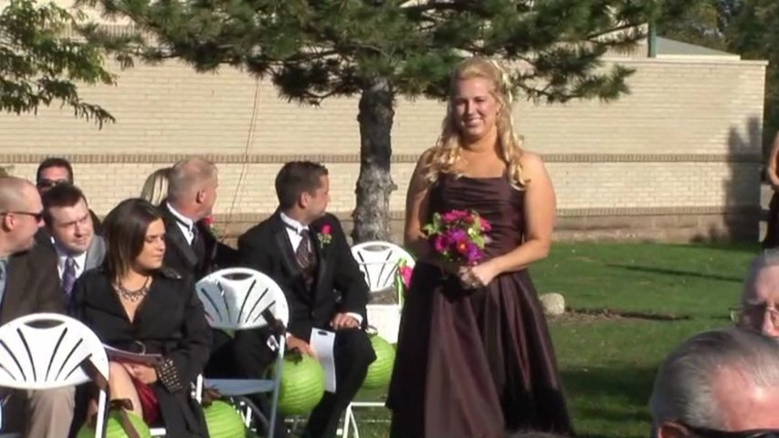 Candice and J Wedding Procession